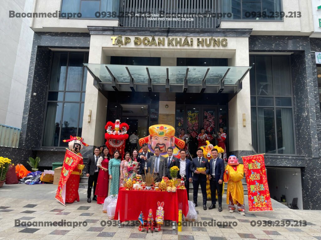cho thuê múa lân khai trương tphcm giá rẻ
