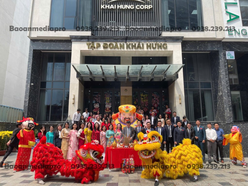 cho thuê đội múa lân khai trương giá rẻ Sài Gòn
