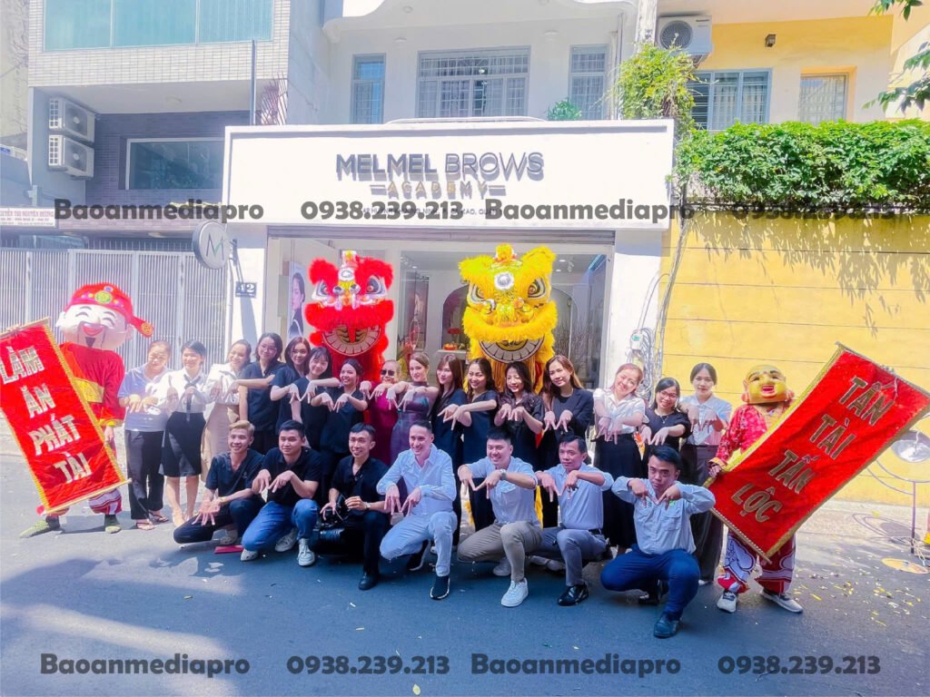 cho thuê múa lân khai trương giá rẻ cửa hàng Sài Gòn