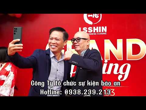 múa lân khai trương nhà hàng isshin