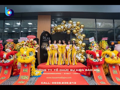 múa lân khia trương showrom
